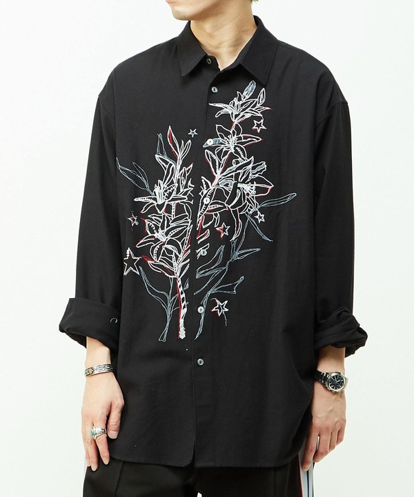 FLOWER EMBROIDERY SHIRTS 詳細画像 7