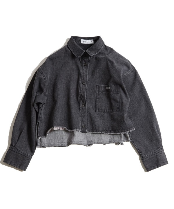 【HL】DENIM SHORT SHIRT JACKET 詳細画像 4