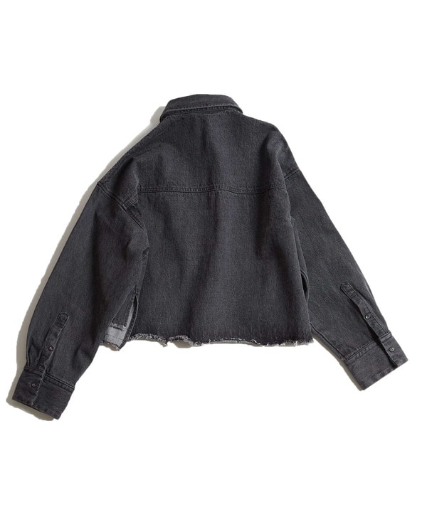 【HL】DENIM SHORT SHIRT JACKET 詳細画像 5