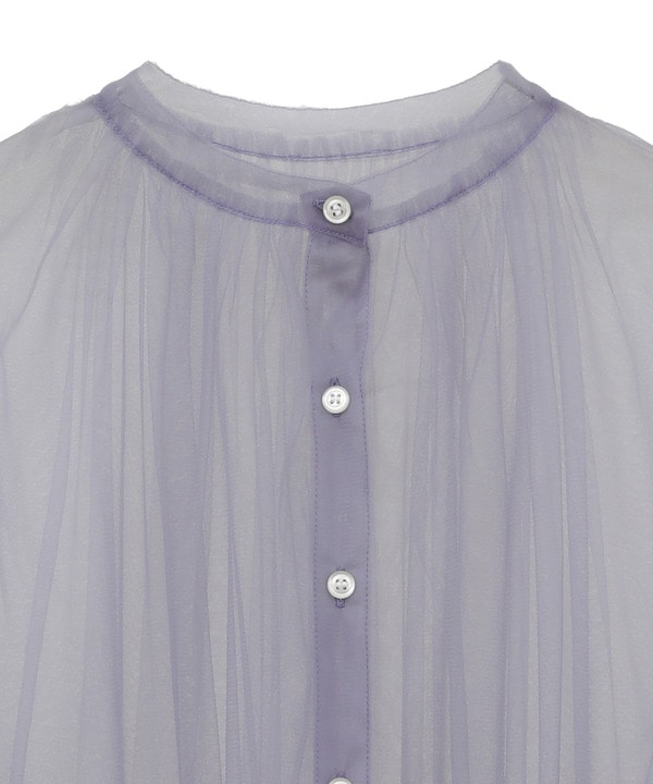 【HL】2WAY TULLE GATHERED BLOUSE 詳細画像 11