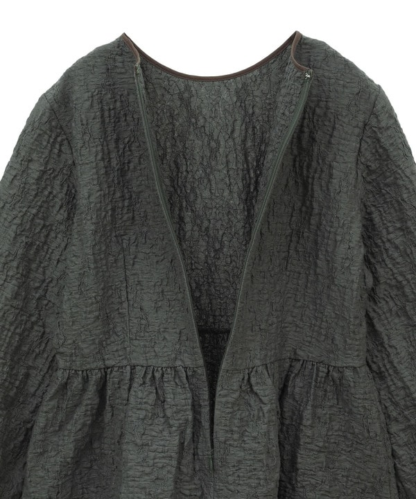 JACQUARD PEPLUM BLOUSE 詳細画像 12