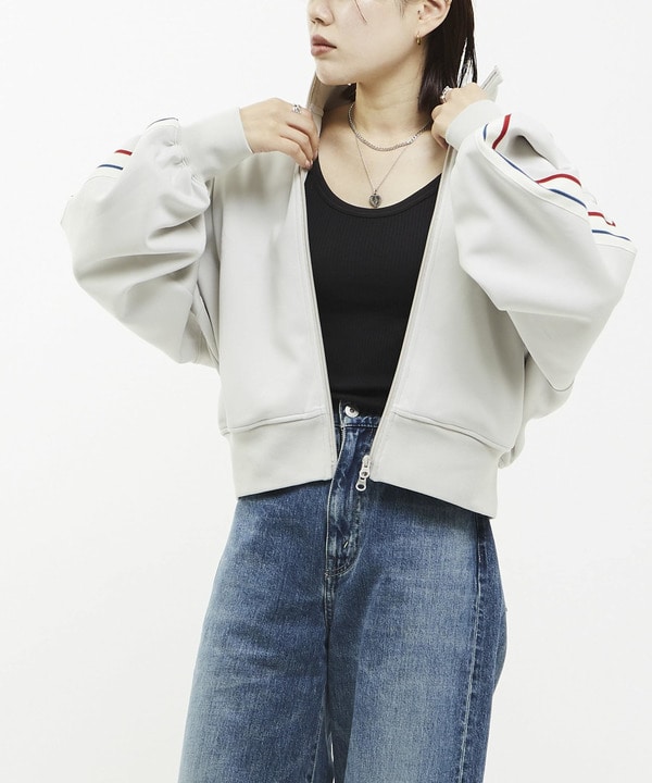 LINE LOOSE SHORT TRACK JACKET(WOMEN'S) 詳細画像 1