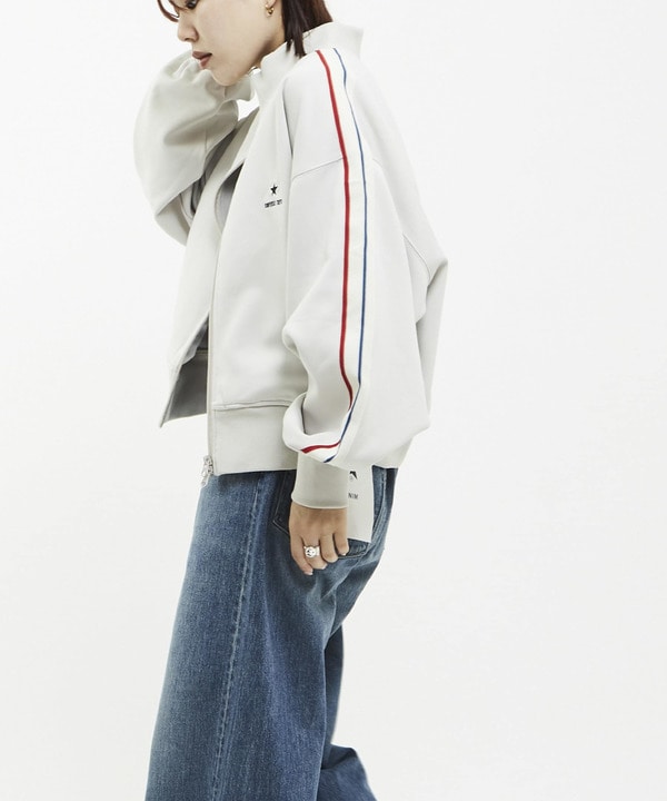 LINE LOOSE SHORT TRACK JACKET(WOMEN'S) 詳細画像 2