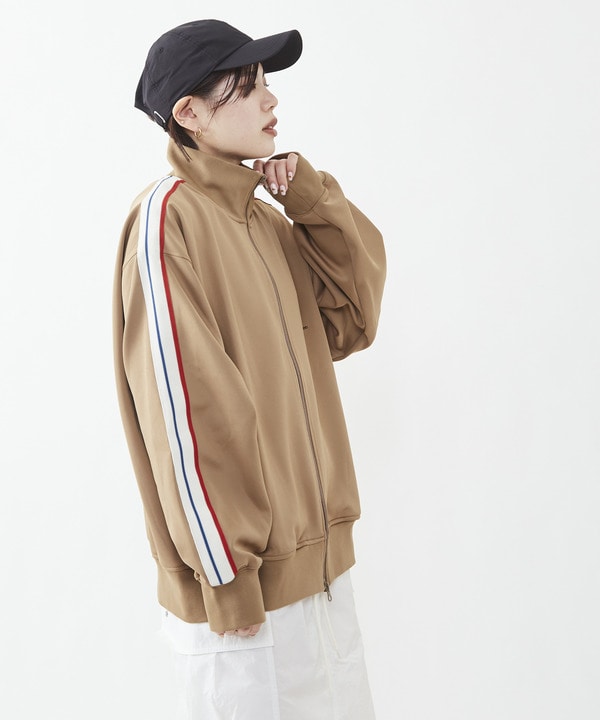 LINE LOOSE TRACK JACKET(UNISEX) 詳細画像 5