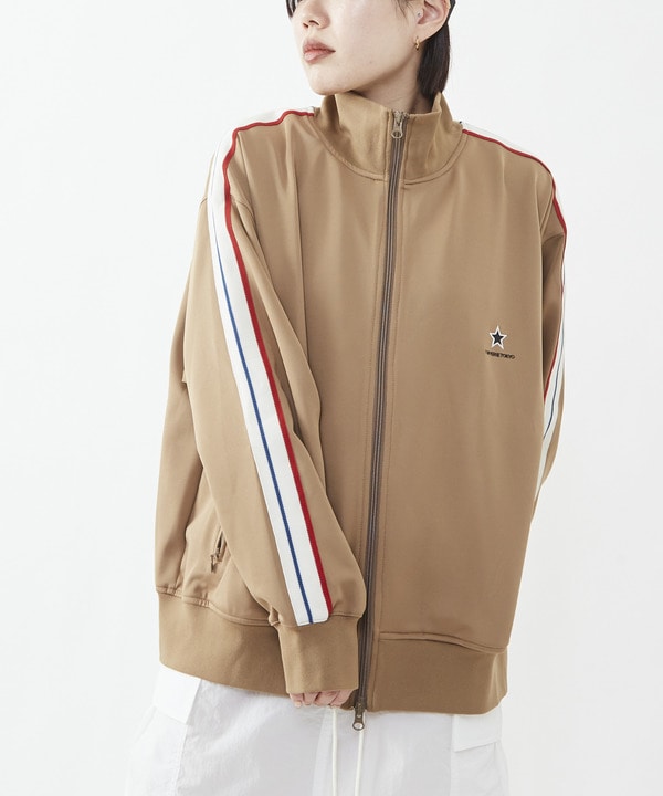 LINE LOOSE TRACK JACKET(UNISEX) 詳細画像 8