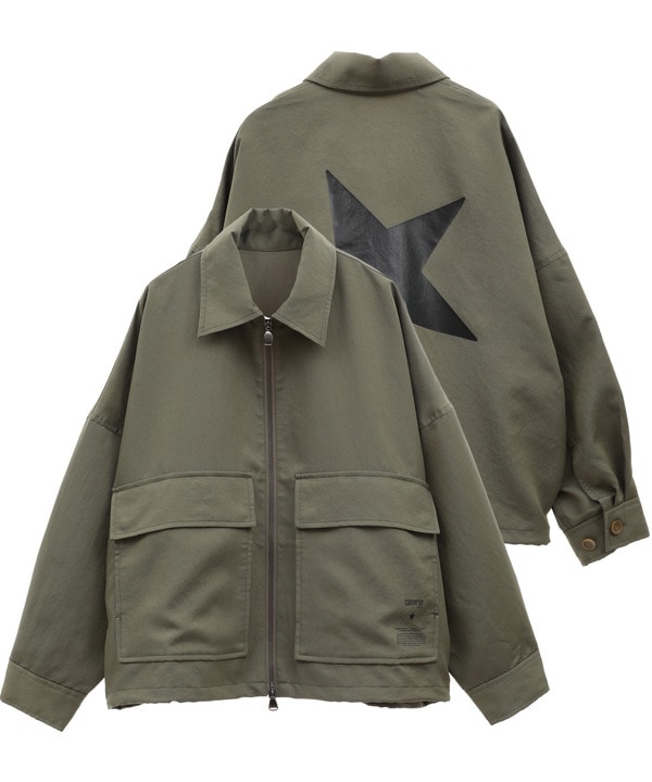 MILITARY SHIRT JACKET 詳細画像 カーキ 1