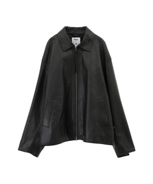 SHEEP LEATHER ZIP BLOUSON