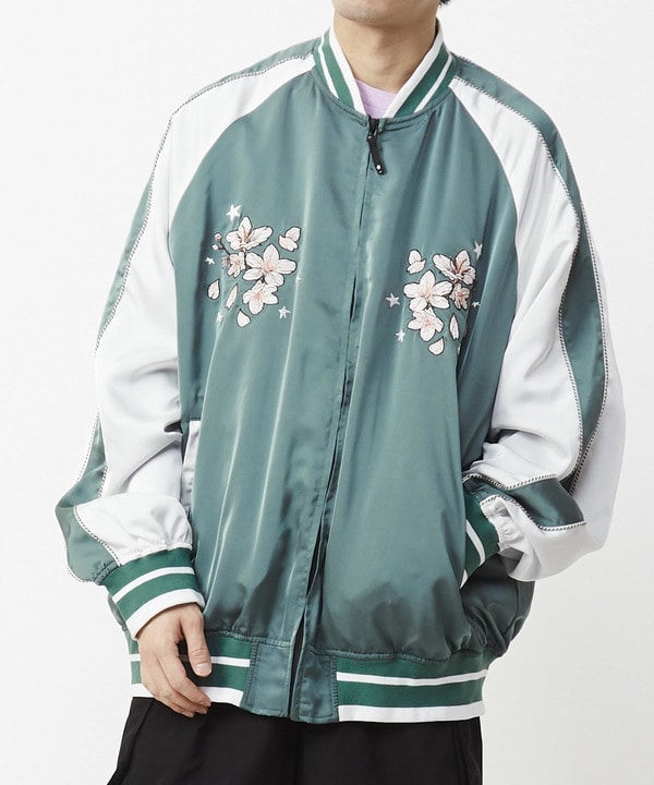 【復刻】SATIN OVERSIZE SOUVENIR JACKET 詳細画像 10