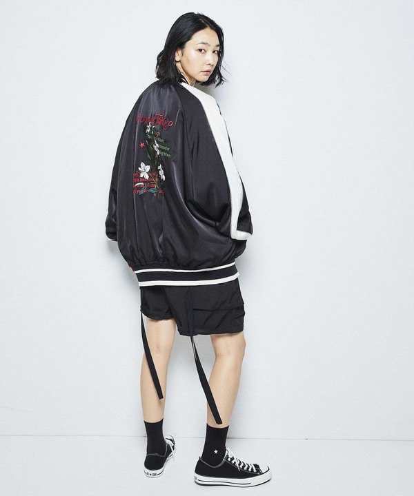 【復刻】SATIN OVERSIZE SOUVENIR JACKET 詳細画像 3