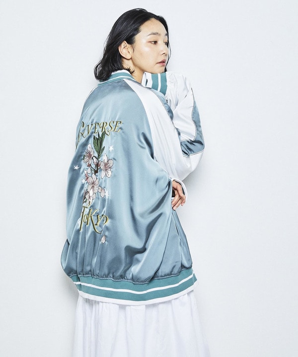 【復刻】SATIN OVERSIZE SOUVENIR JACKET 詳細画像 5