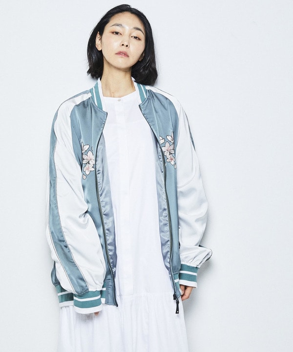 【復刻】SATIN OVERSIZE SOUVENIR JACKET 詳細画像 6