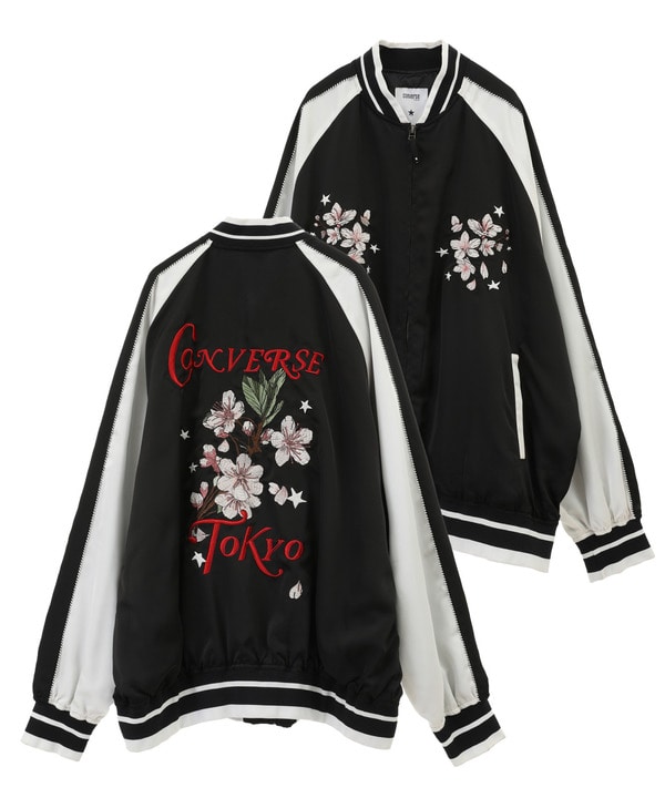 【復刻】SATIN OVERSIZE SOUVENIR JACKET 詳細画像 グリーン系その他2 1