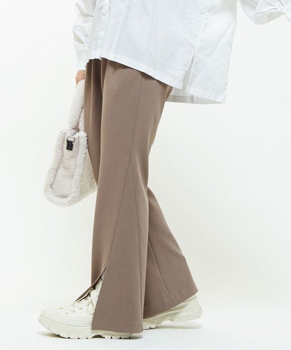 EASY SEMIFLARE PANTS 詳細画像 ベージュ 1