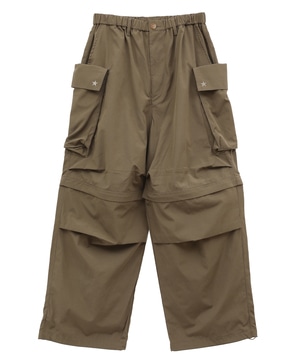 2WAY DETACHABLE MILITARY WIDE CARGO PANTS