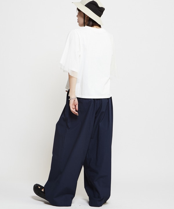 GATHER WIDE FLARE PANTS 詳細画像 12