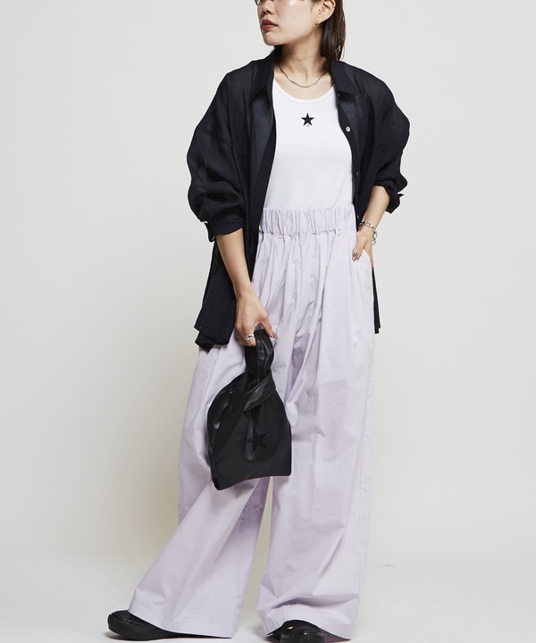 GATHER WIDE FLARE PANTS 詳細画像 15