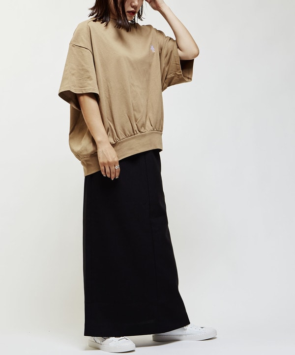 WAIST LOGO NARROW SKIRT 詳細画像 1