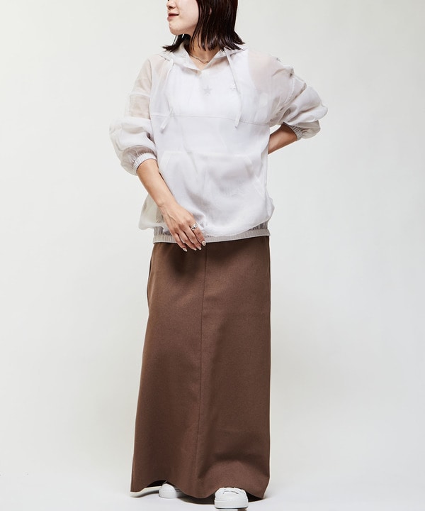 WAIST LOGO NARROW SKIRT 詳細画像 6