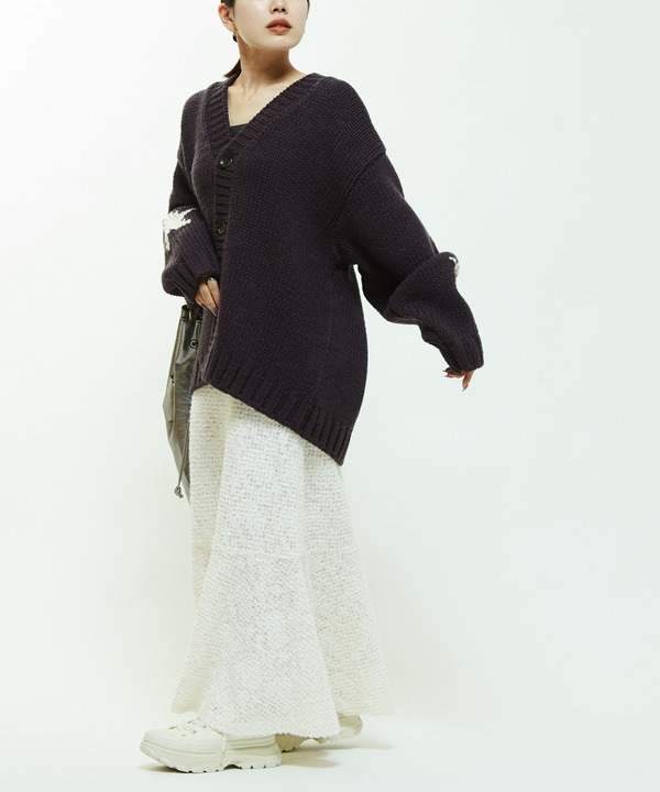 TWEED LIKE MERMAID SKIRT 詳細画像 5