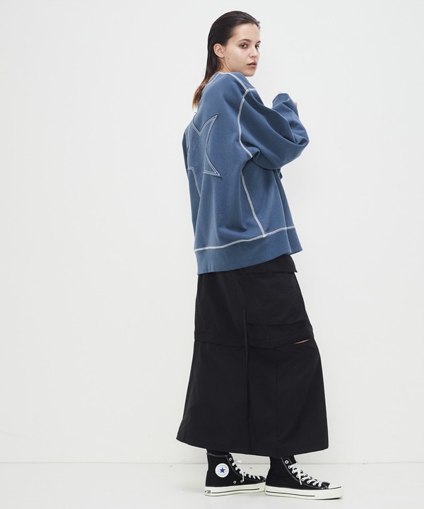 2WAY DETACHABLE MILITARY CARGO SKIRT 詳細画像 1