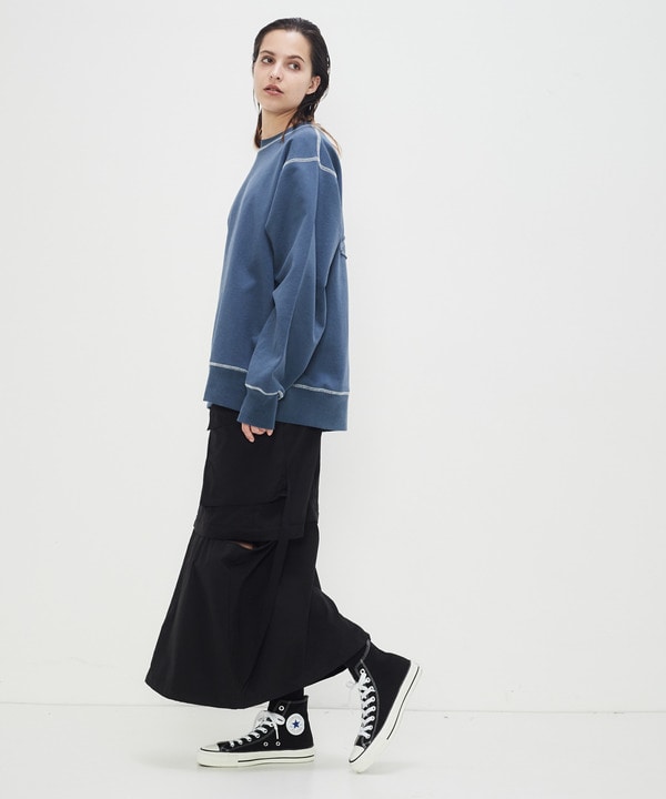 2WAY DETACHABLE MILITARY CARGO SKIRT 詳細画像 2