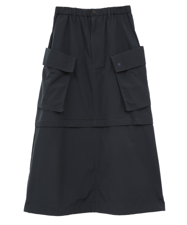 2WAY DETACHABLE MILITARY CARGO SKIRT 詳細画像 ネイビー 1