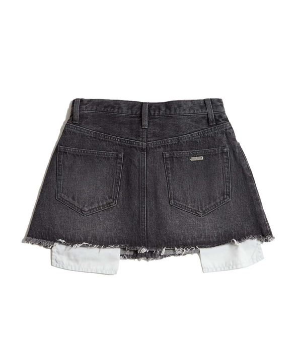 【HL】DENIM MINI WRAP SKIRT 詳細画像 10