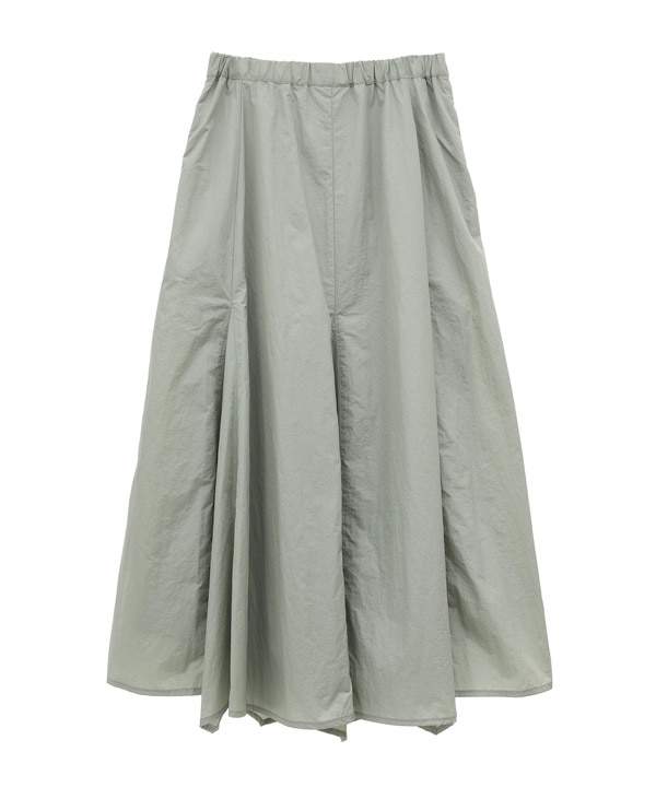 NYLON SATIN FLARE SKIRT 詳細画像 1