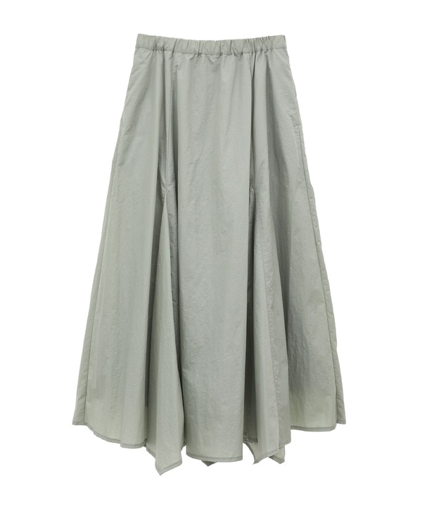 NYLON SATIN FLARE SKIRT 詳細画像 ミント 1