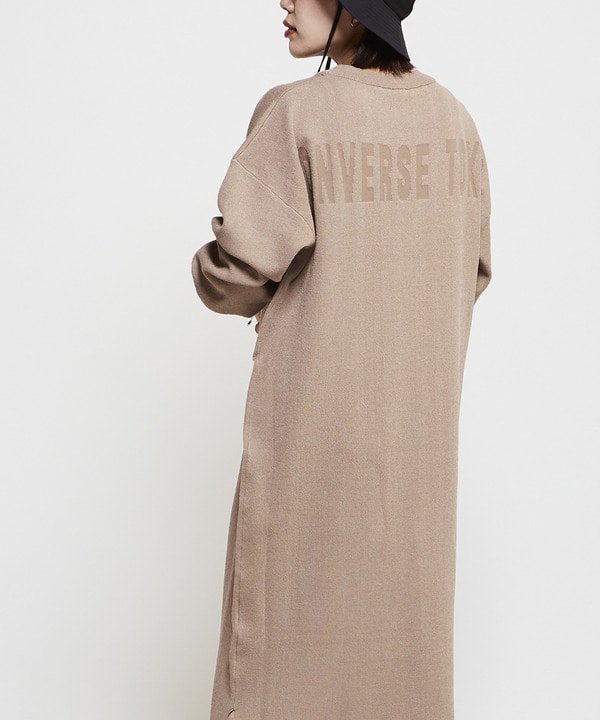 BACK LOGO KNIT DRESS 詳細画像 3