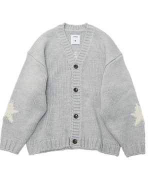 STAR★ LOWGAGE KNIT CARDIGAN