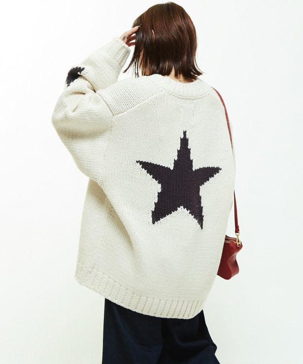 STAR★ LOWGAGE KNIT CARDIGAN 詳細画像 5