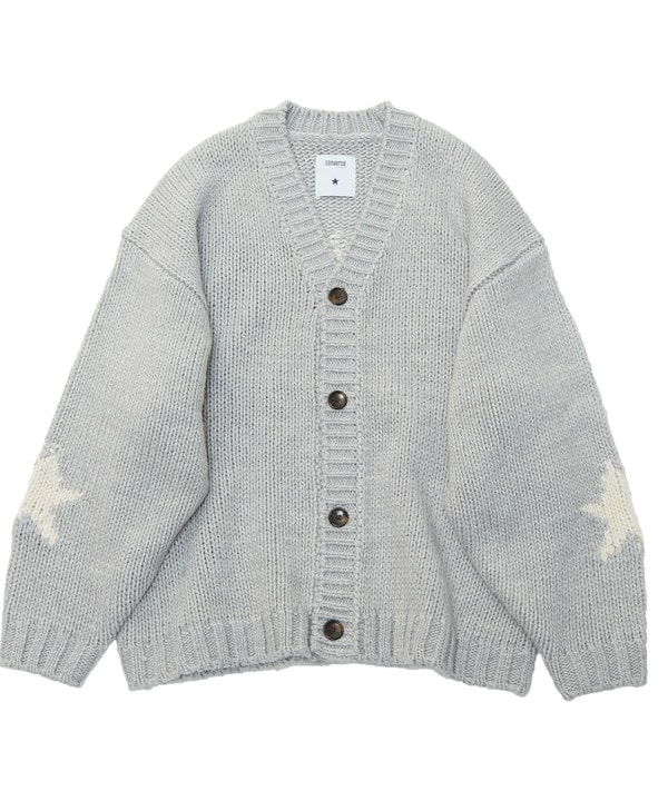 STAR★ LOWGAGE KNIT CARDIGAN 詳細画像 杢グレー 1