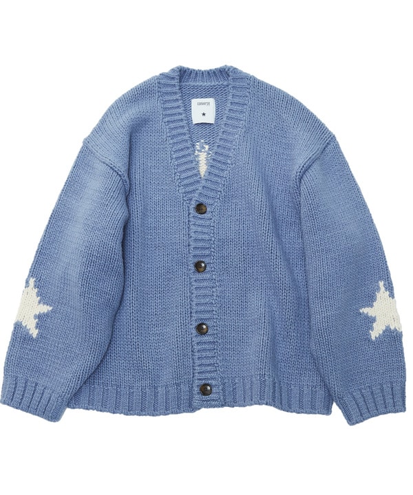 STAR★ LOWGAGE KNIT CARDIGAN 詳細画像 ブルー 1