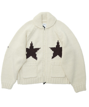 STAR★ LOWGAGE COWICHAN SWEATER