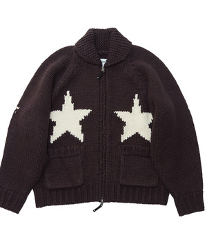 STAR★ LOWGAGE COWICHAN SWEATER