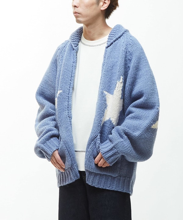 STAR★ LOWGAGE COWICHAN SWEATER 詳細画像 1