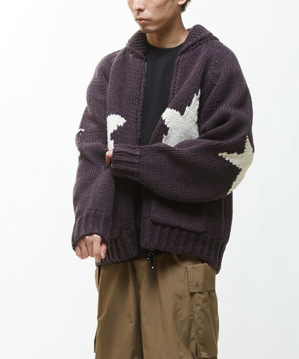 STAR★ LOWGAGE COWICHAN SWEATER 詳細画像 14