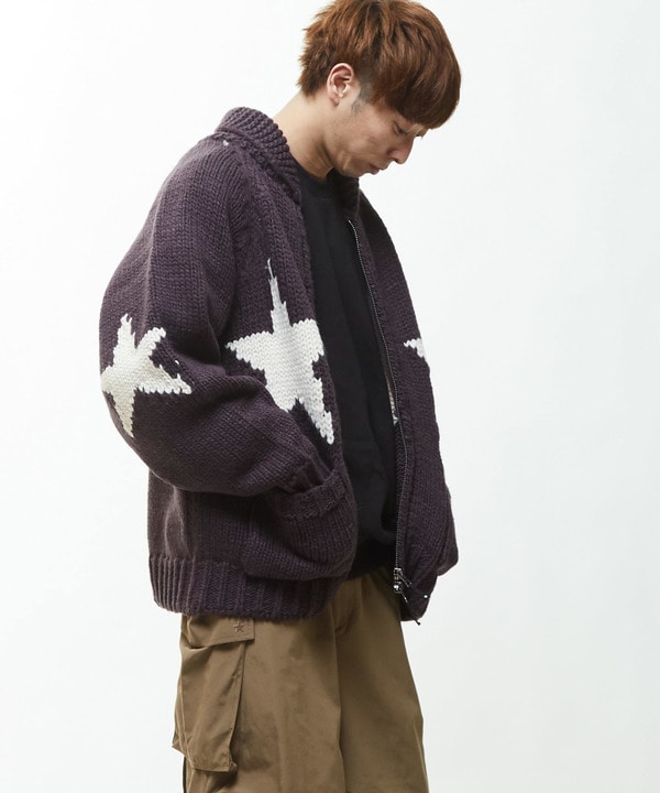 STAR★ LOWGAGE COWICHAN SWEATER 詳細画像 15