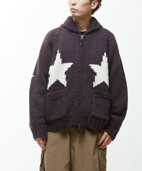 STAR★ LOWGAGE COWICHAN SWEATER 詳細画像 16