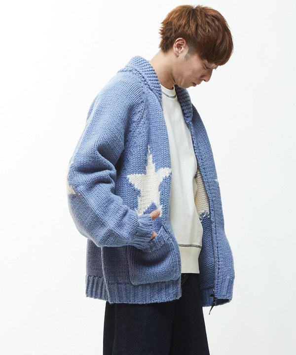 STAR★ LOWGAGE COWICHAN SWEATER 詳細画像 3