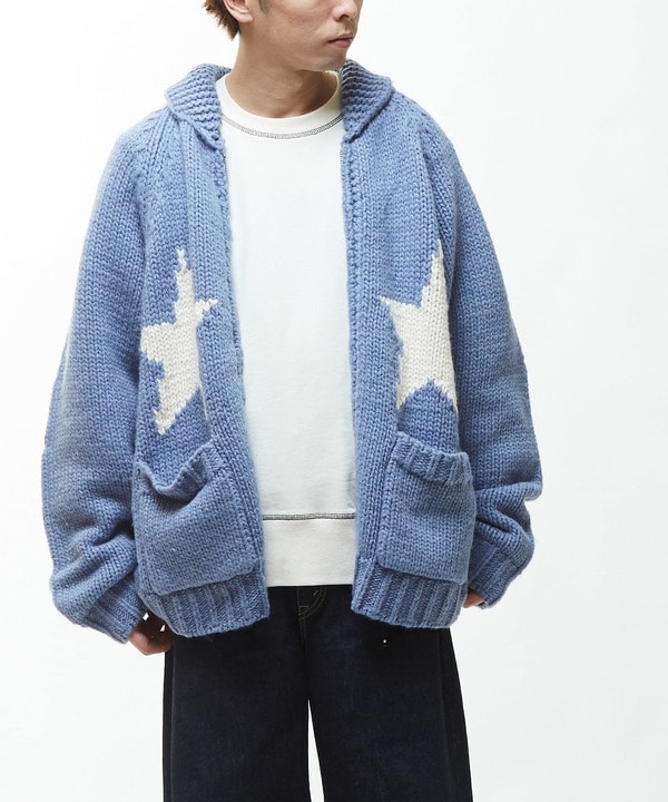 STAR★ LOWGAGE COWICHAN SWEATER 詳細画像 4