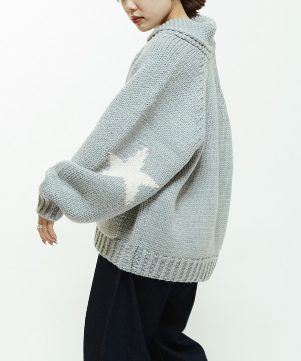 STAR★ LOWGAGE COWICHAN SWEATER 詳細画像 9