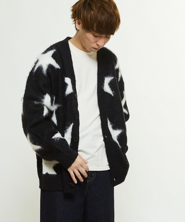 STAR★ SHAGGY KNIT CARDIGAN 詳細画像 18