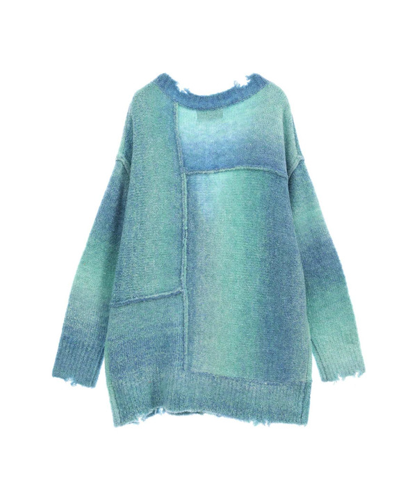 【HL】GRADATION MOHAIR KNIT CARDIGAN 詳細画像 4