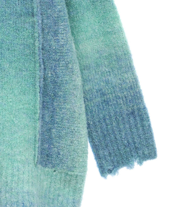 【HL】GRADATION MOHAIR KNIT CARDIGAN 詳細画像 6