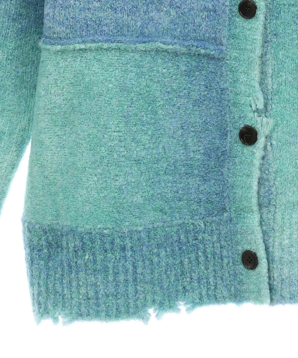 【HL】GRADATION MOHAIR KNIT CARDIGAN 詳細画像 7