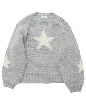 STAR★ LOWGAGE PULLOVER KNIT