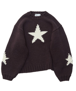 STAR★ LOWGAGE PULLOVER KNIT