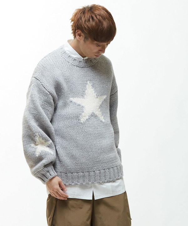 STAR★ LOWGAGE PULLOVER KNIT 詳細画像 1